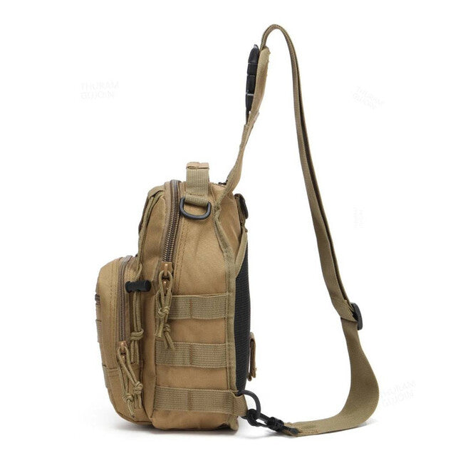 DRAGOWA Crossbody torba, črna