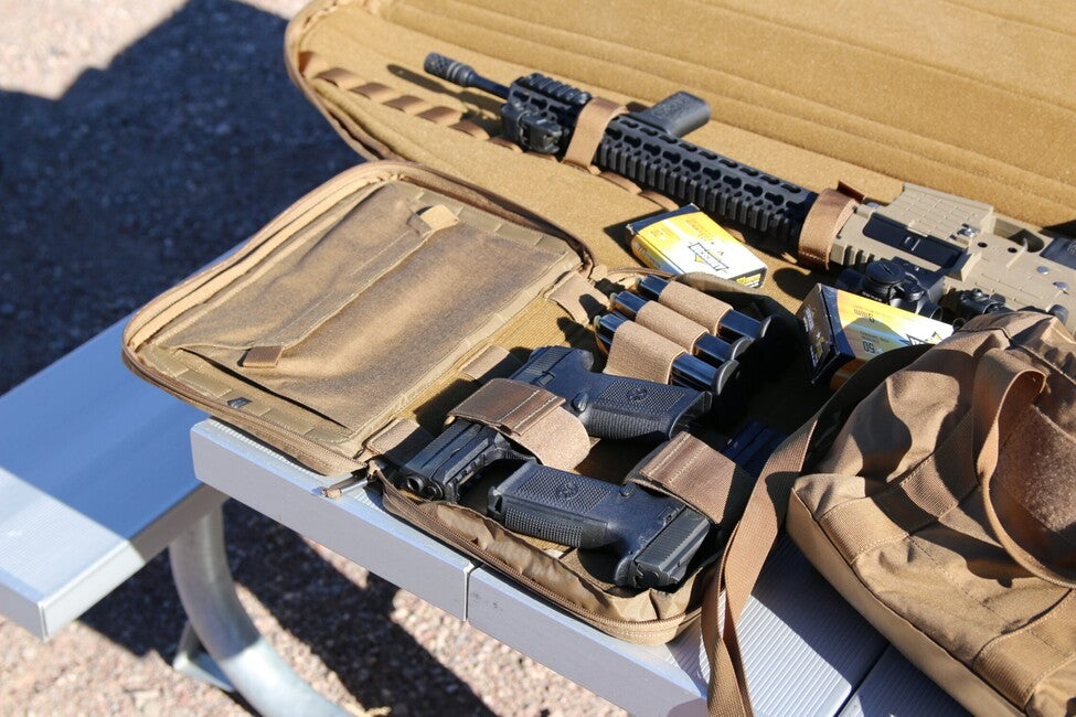 Helikon-Tex torba za 2 piščalki Cordura, svetlo siva