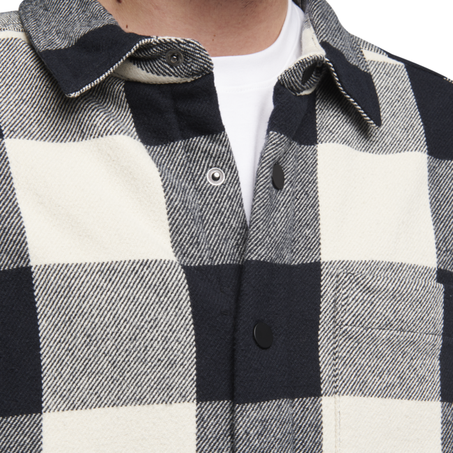 Black Diamond Project Lined Flannel flanelska srajca moška, black-off white plaid