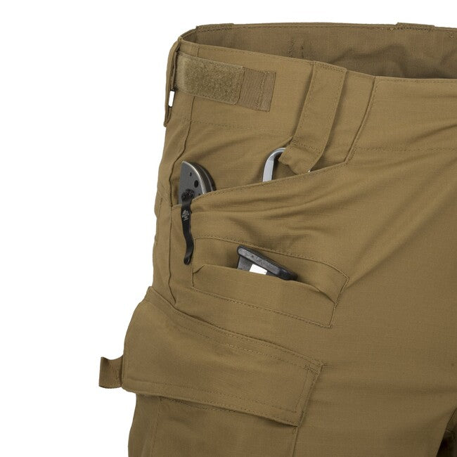 Helikon-Tex SFU NEXT Mk2 hlače PolyCotton Stretch Ripstop, PL Woodland
