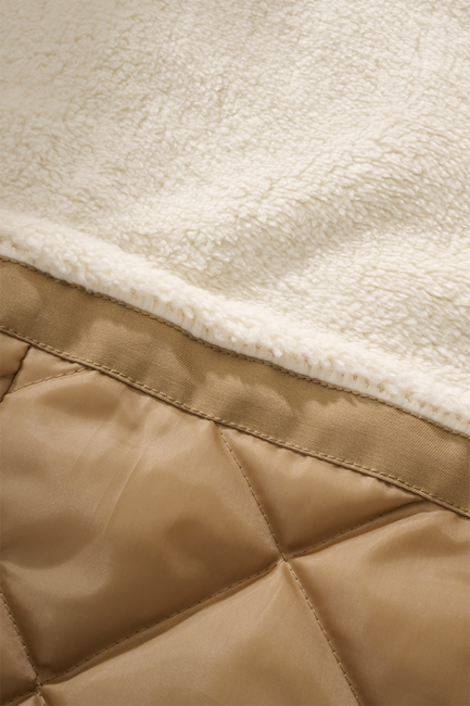 Brandit Marsh Lake teddyparka, kamelna