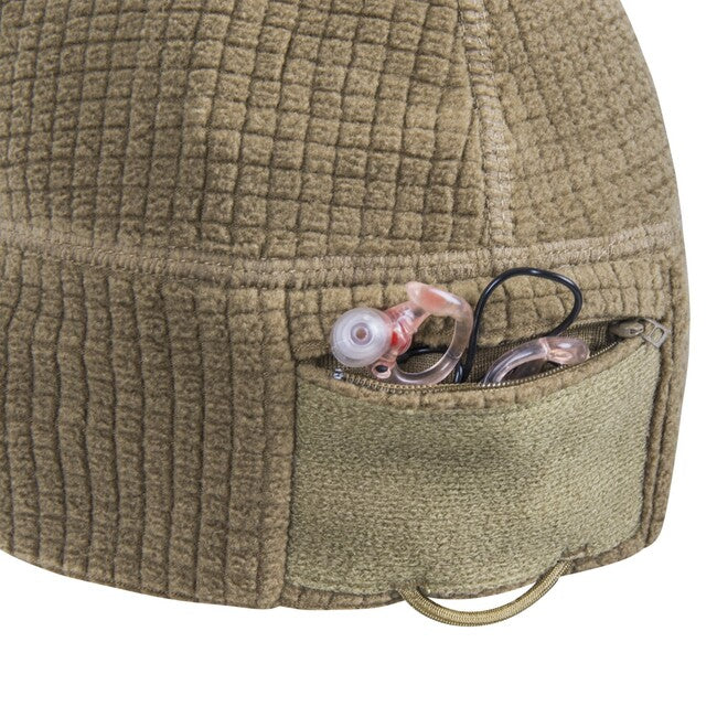 Helikon-Tex Range Beanie, Grid Fleece, Coyote