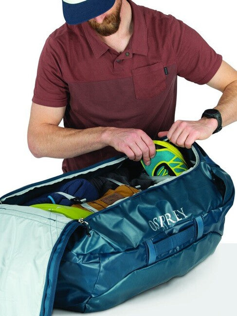 OSPREY TRANSPORTER 95 potovalna torba, venturi blue