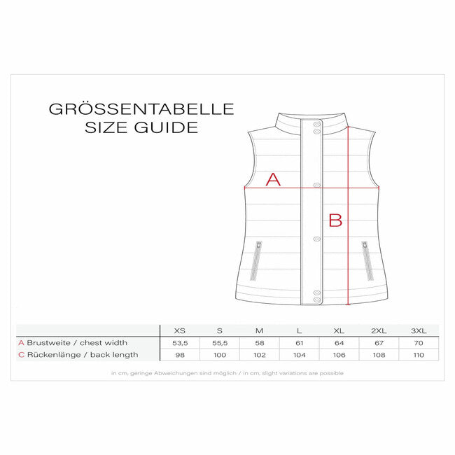 Navahoo Women's Long Vest Schnuffelchen, Off-White