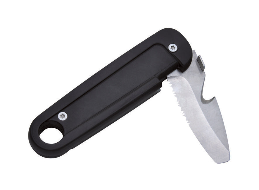 Baladeo ECO180 No Limit Rescue Knife, Black