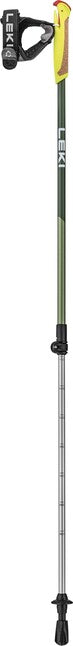 LEKI Nordic Walking Poles Walker XS, Green Metallic-Olive Green-White, 80-110 cm
