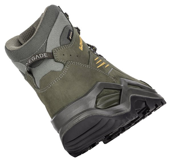 LOWA Renegade EVO GTX MID moški pohodniški čevlji, olive/mustard