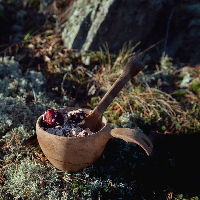 Kupilka Spork 205 Κουτάλι και Πιρούνι σε Ένα, Πράσινο