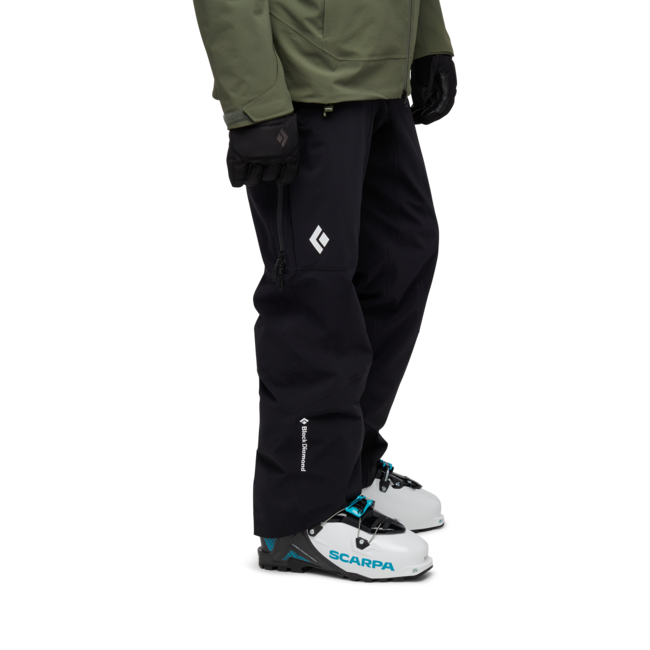 Black Diamond Recon Insulated hlače moški, črne
