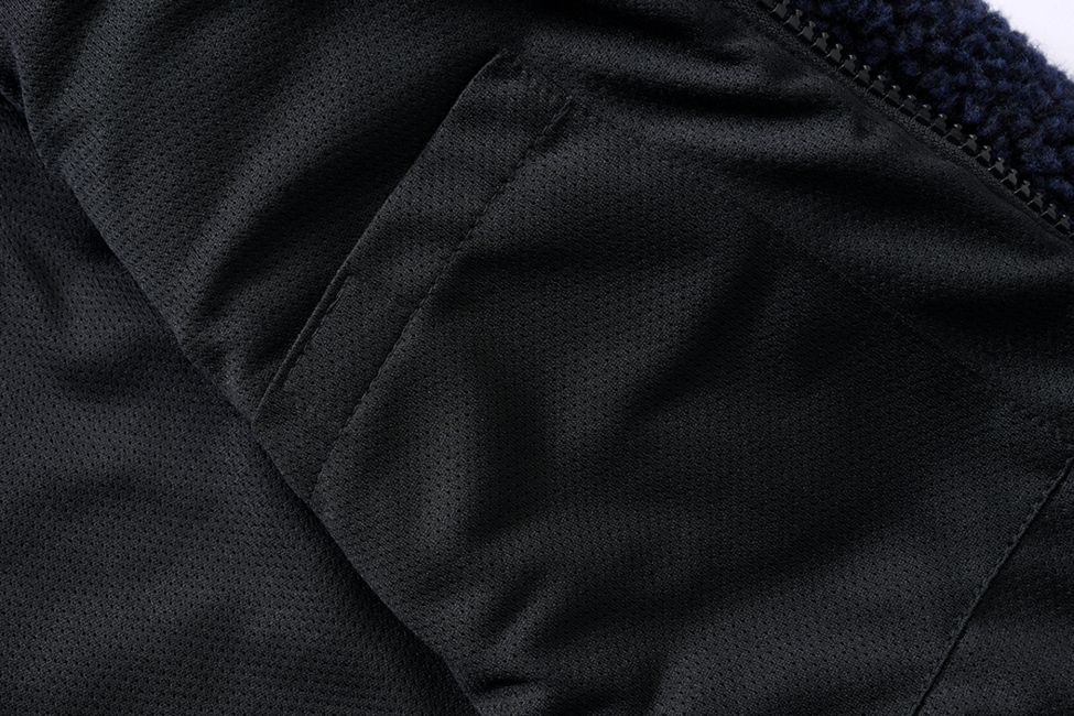 Brandit Worker softshell jakna s kapuco Teddyfleece, mornarsko modra