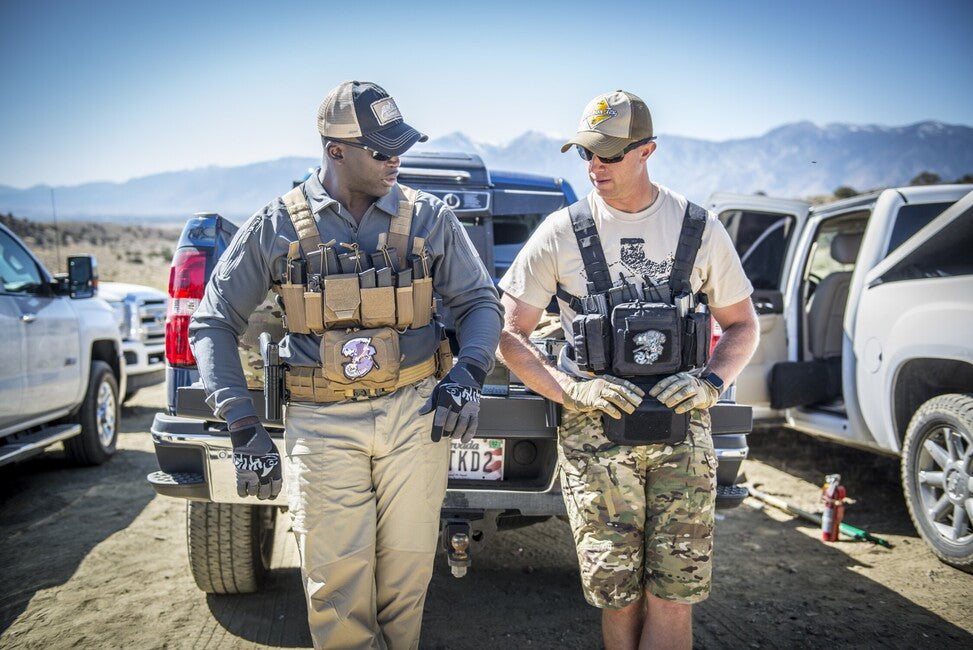 Helikon-Tex Competition MultiGun Chest Rig, Shadow Grey/Black