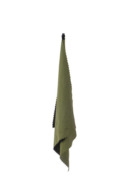 BasicNature Mini Towel Ultra-Soft Travel Microfiber Towel, Olive