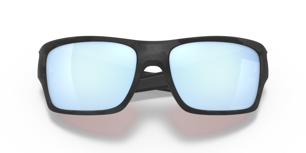 Oakley TURBINE sončna očala s okvirjem Matte Black Camo in stekli Prizm Deep Water Polar, 65