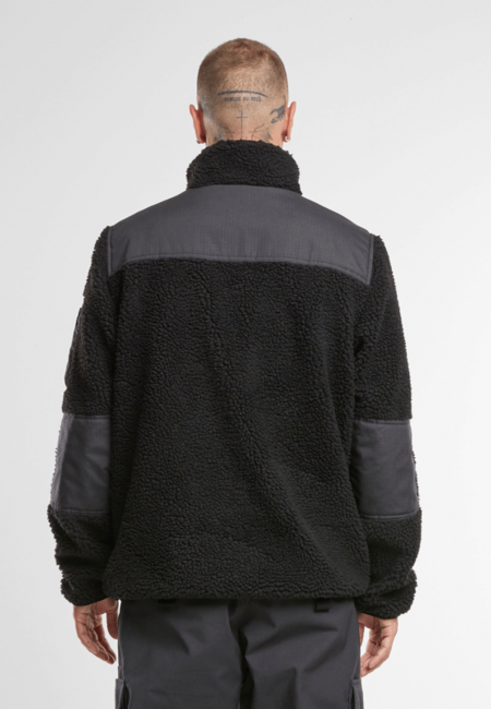 Brandit Ramble moška flisasta jakna Teddyfleece, črna