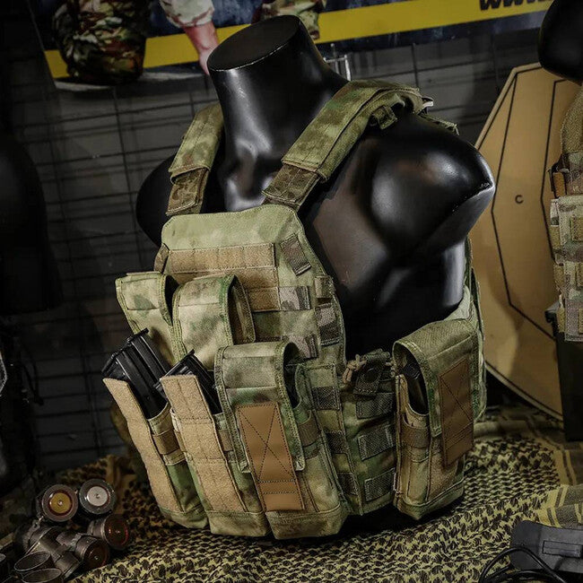 Emersongear Battlefield Τριπλή Θήκη Περιοδικών 500D 7.62, a-tacs foliage green