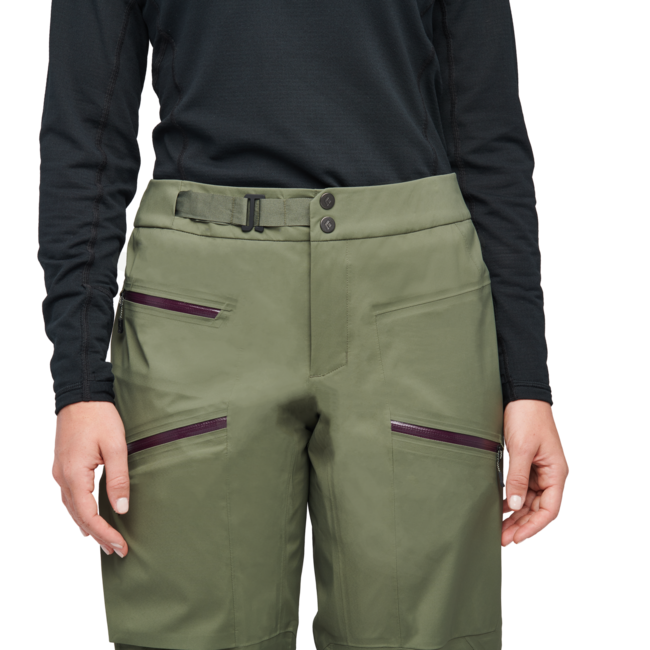 Black Diamond Recon Lt Stretch hlače ženski, tundra