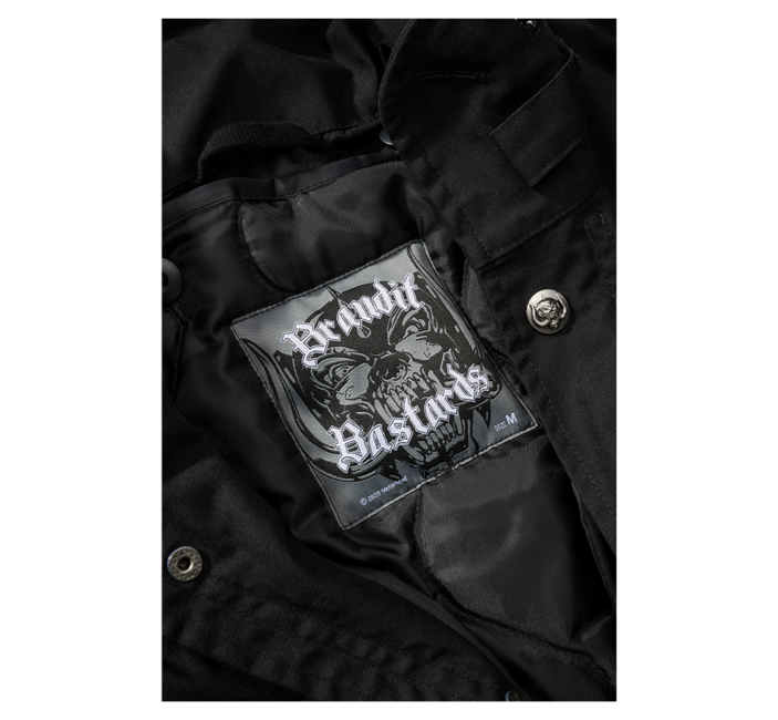 Brandit Motörhead M65 Classic jakna, črna