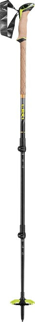 LEKI Sherpa Trekking Poles, Dark Anthracite-Copper-Neon Yellow, 110-145 cm