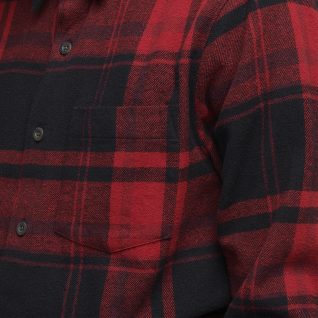Black Diamond Project Flannel drvarska srajca moški, red rock-black plaid