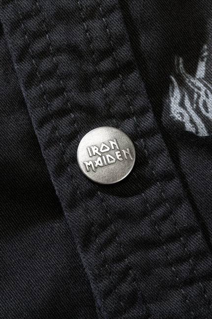Brandit Iron Maiden NOTB vintage majica brez rokavov, črna
