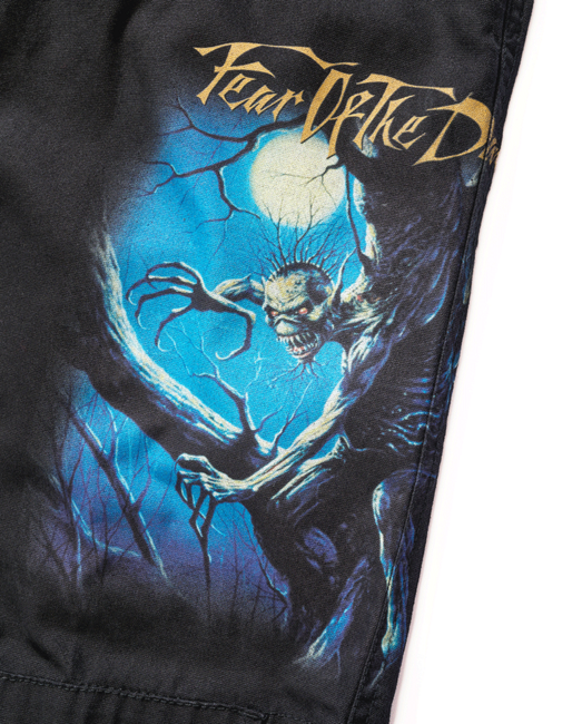 Brandit Iron Maiden Savage črne kratke hlače Fear of the Dark