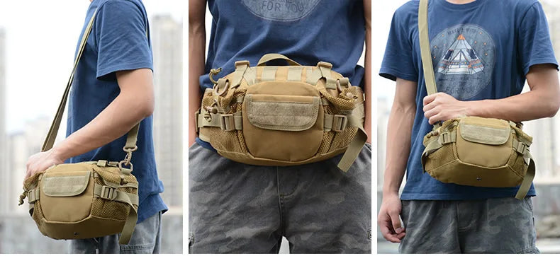 DRAGOWA TACTICAL Sierra 7 Ζώνη Μέσης 7 L, πράσινο