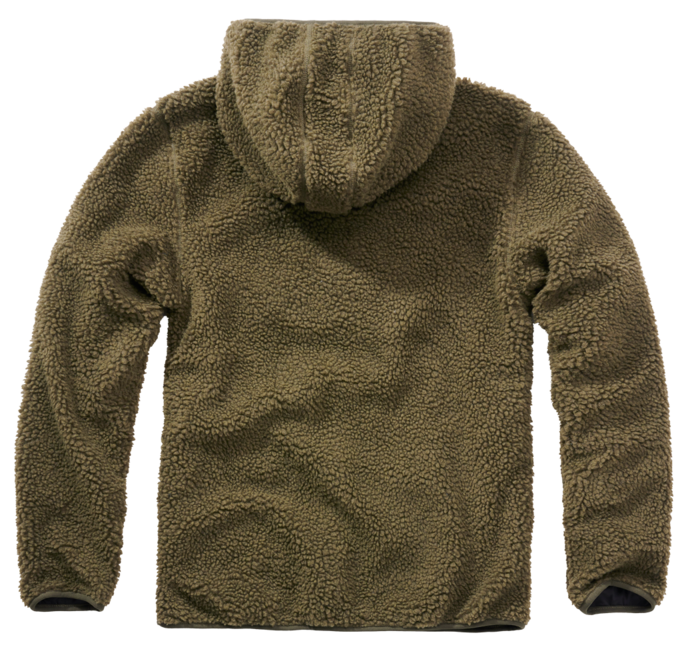Brandit Worker pulover Teddyfleece, olivno zelena