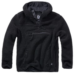 Brandit Worker pulover Teddyfleece, črna