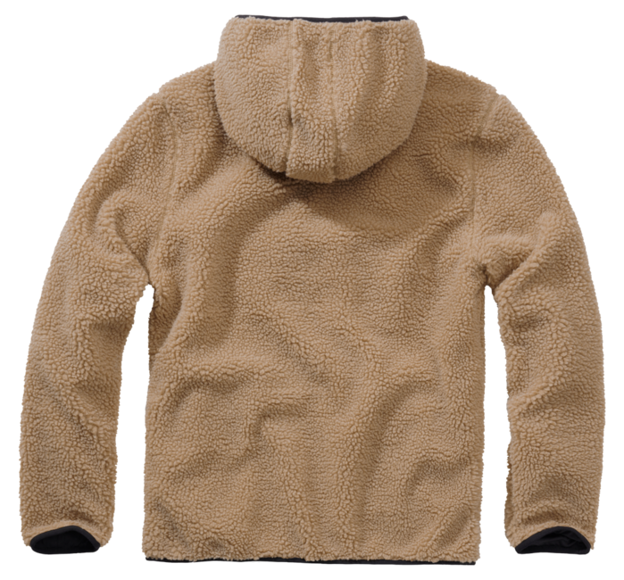 Brandit Worker pulover Teddyfleece, khaki