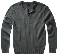 Brandit Army Pullover, Anthracite