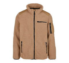 Brandit Ramble men's fleece jacket Teddyfleece, camel