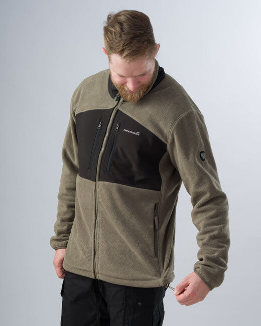 Pentagon Ajax flisasti pulover, temno siva
