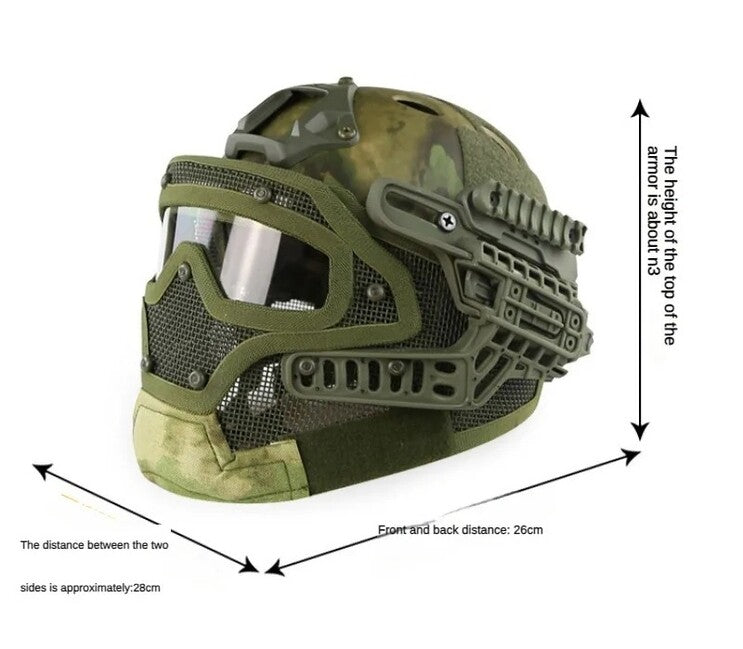 DRAGOWA Tactical Hammer taktická helma, Multicam (bez certifikácie)