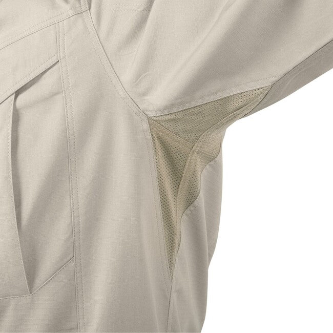 Helikon-Tex DEFENDER Mk2 Long Sleeve Shirt, PolyCotton Ripstop, Beige