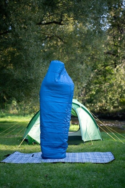 HUSKY Synthetic Three-Season Extended Sleeping Bag -10°C, Navy Blue
