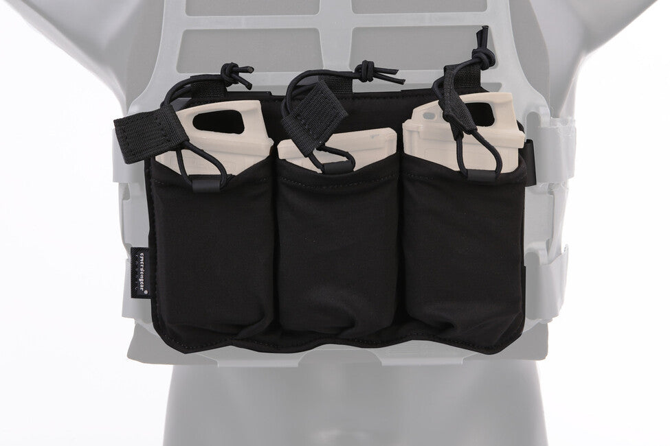 Emersongear Triple Magazine Pouch for SS TAC Vest, Grey