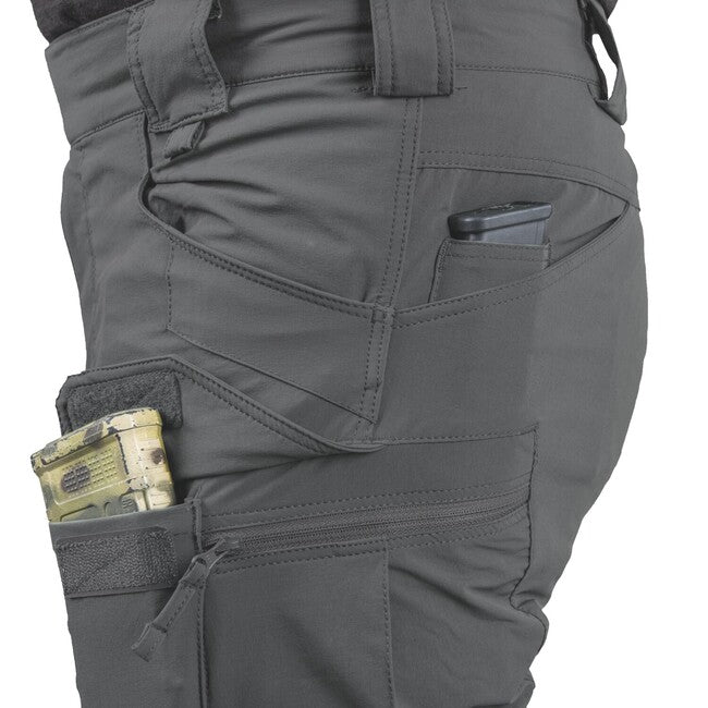 Helikon-Tex OTS Outdoor Tactical Shorts 11" VersaStretch Lite, Ash Grey/Black