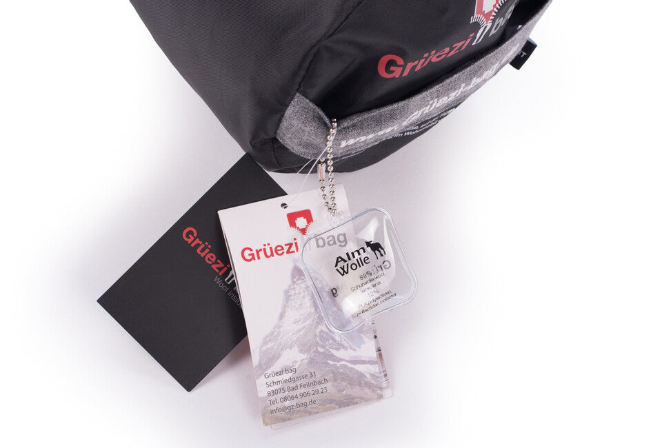 Grüezi-Bag Grüezi Wellhealth Woolblanket, siva