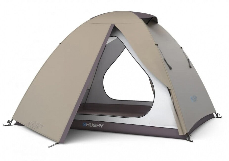 Husky Bizam 2 Plus σκηνή trekking για 2 άτομα, Black Coating light brown