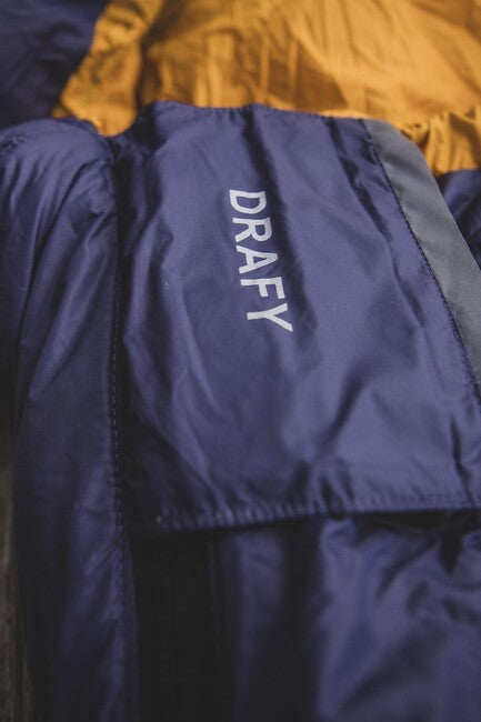 HUSKY Drafy papirnat zimski spalna vreča -20, modra/oranžna