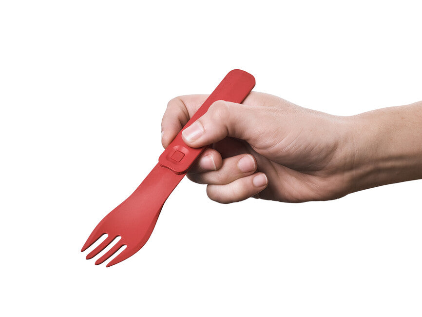 Humangear GoBites CLICK pribori, rdeči
