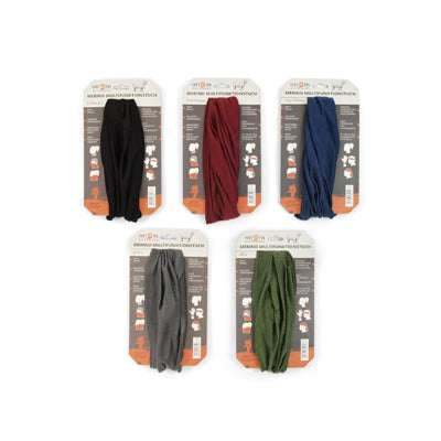 Origin Outdoors Merino večnamenska ruta za na prostem, bordova