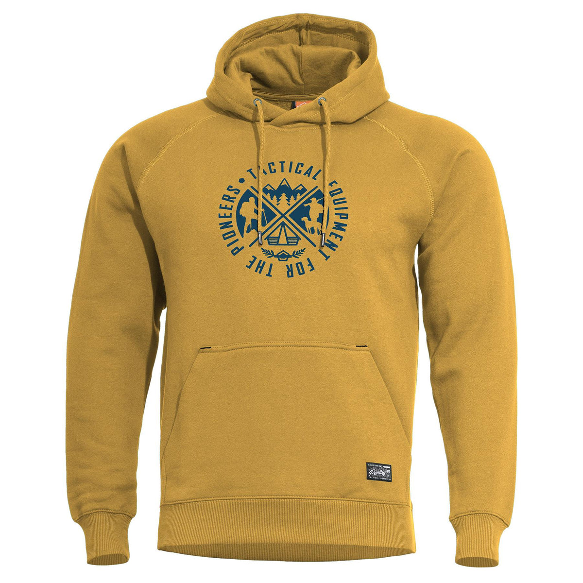 Pentagon Phaeton Hood ανδρικό φούτερ με κουκούλα "Pioneers", Tuscan Yellow