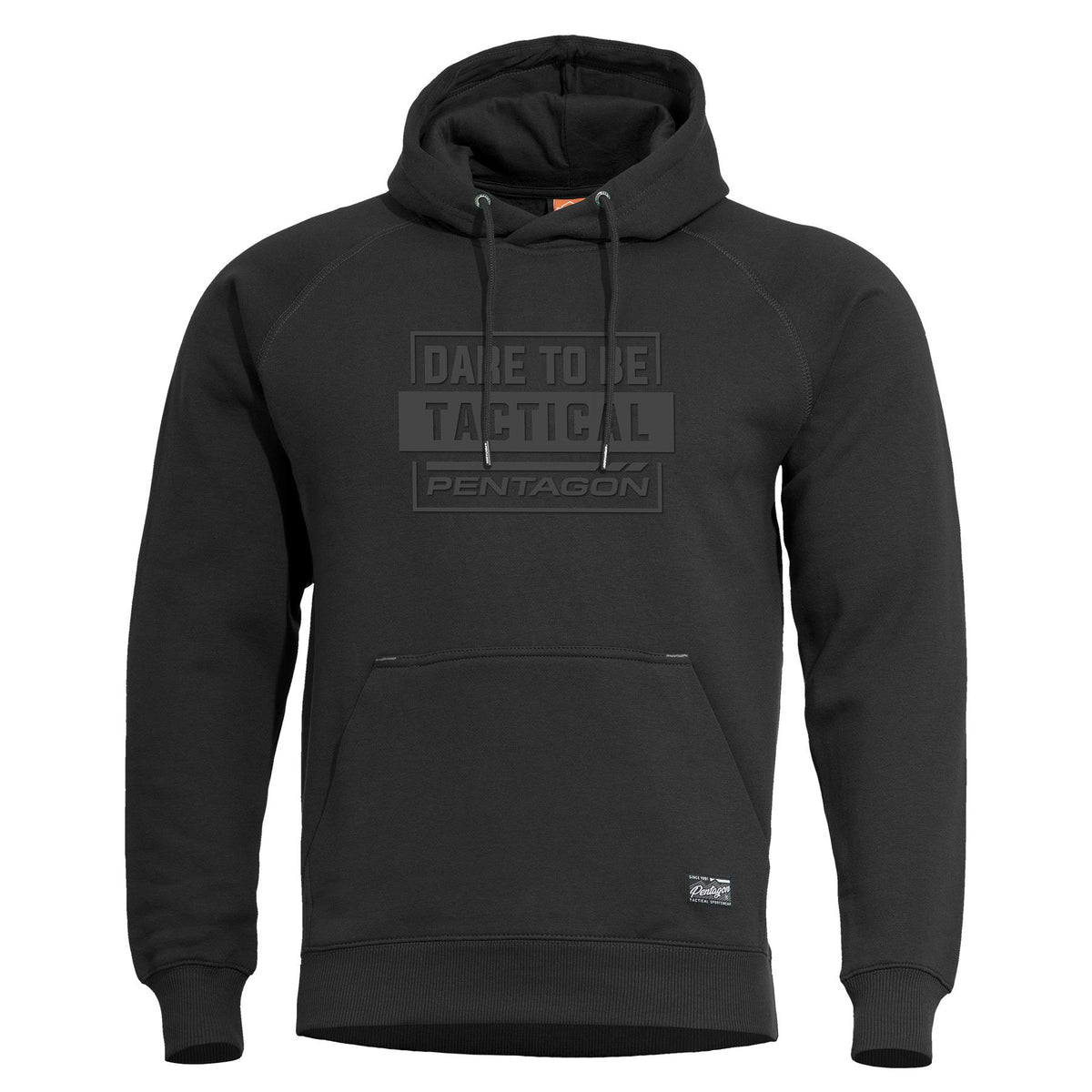 Pentagon Dare To Be Tactical Hoodie, Black