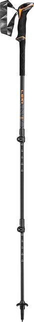 LEKI Makalu Lite trekingske palice, oranžna-črna-temno antracit, 100 - 135 cm