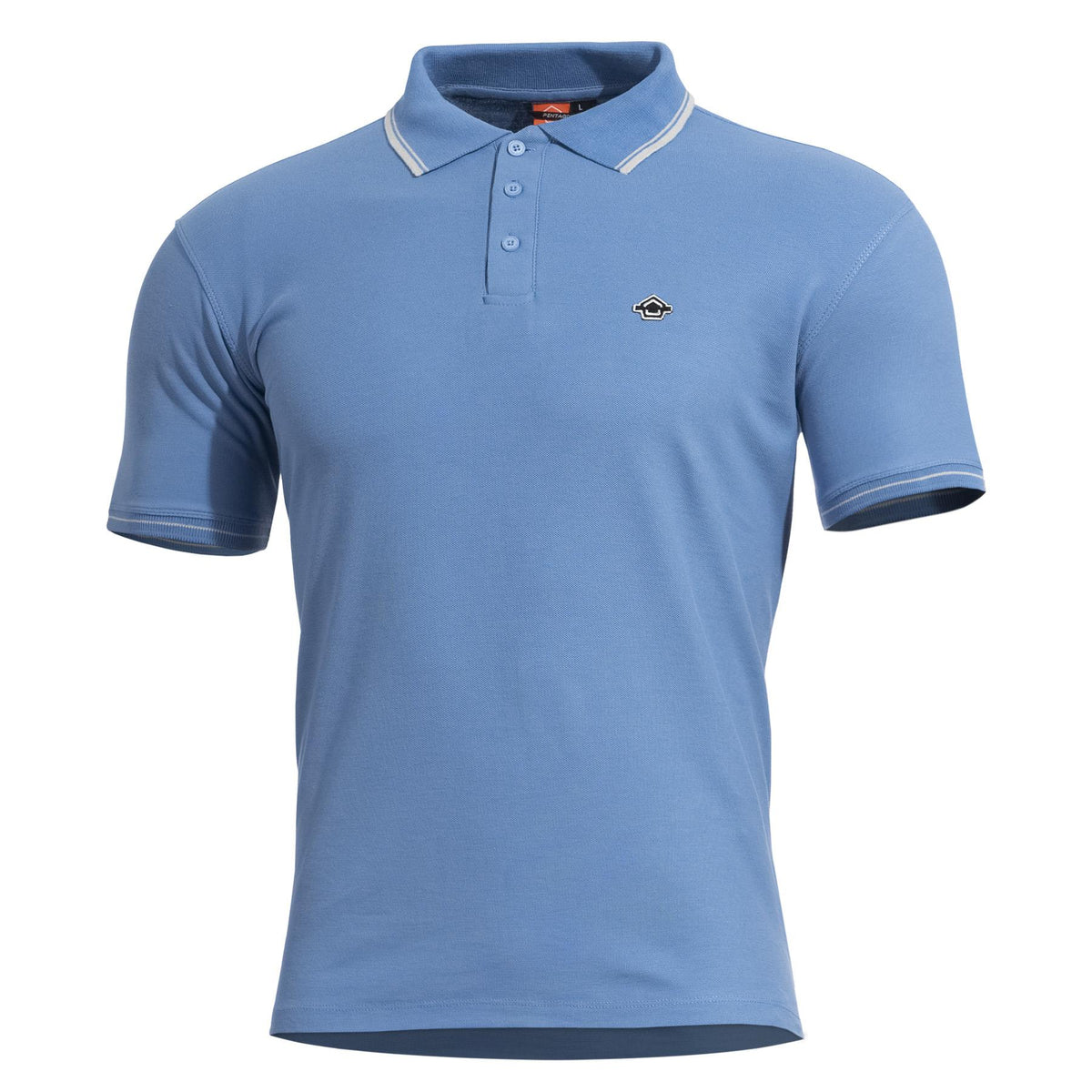 Pentagon Aniketos Stripes polo majica, Dawn Blue