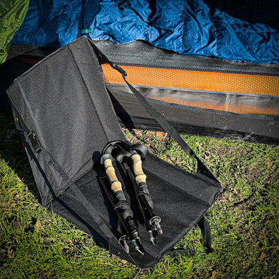Origin Outdoors Trail kampinški stol, črn