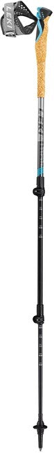 LEKI Cross Trail TA smučarske palice, temno antracit-svetlo antracit-svetlo modra, 100 - 135 cm