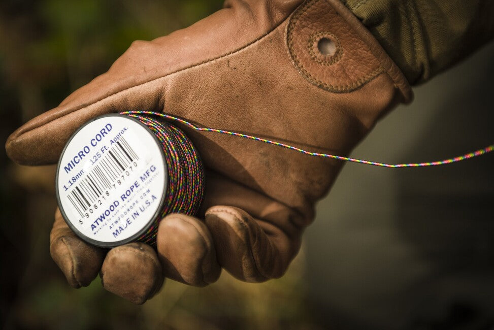 ATWOOD® mikro vrv (125 čevljev), neonsko zelena (MCCB24)