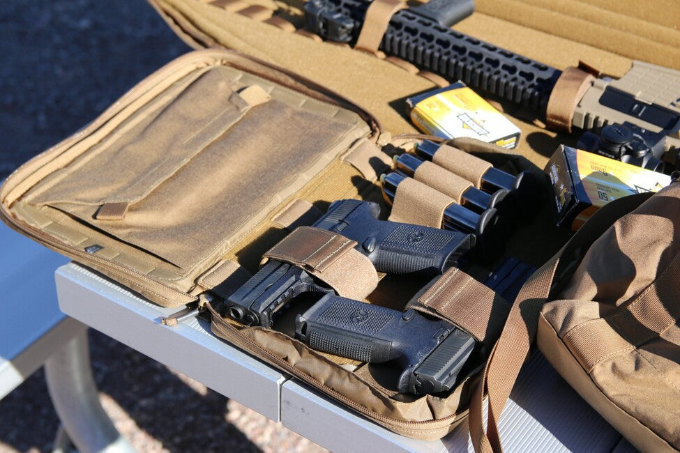 Helikon-Tex torba za 2 piščalki Cordura, svetlo siva
